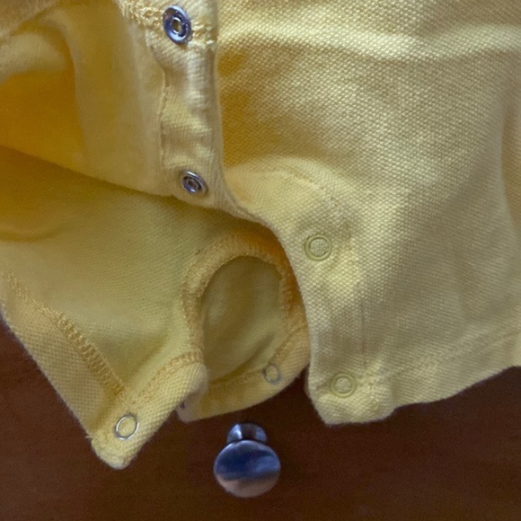 Ralph Lauren Yellow Onesie 6M - Picture 3 of 5